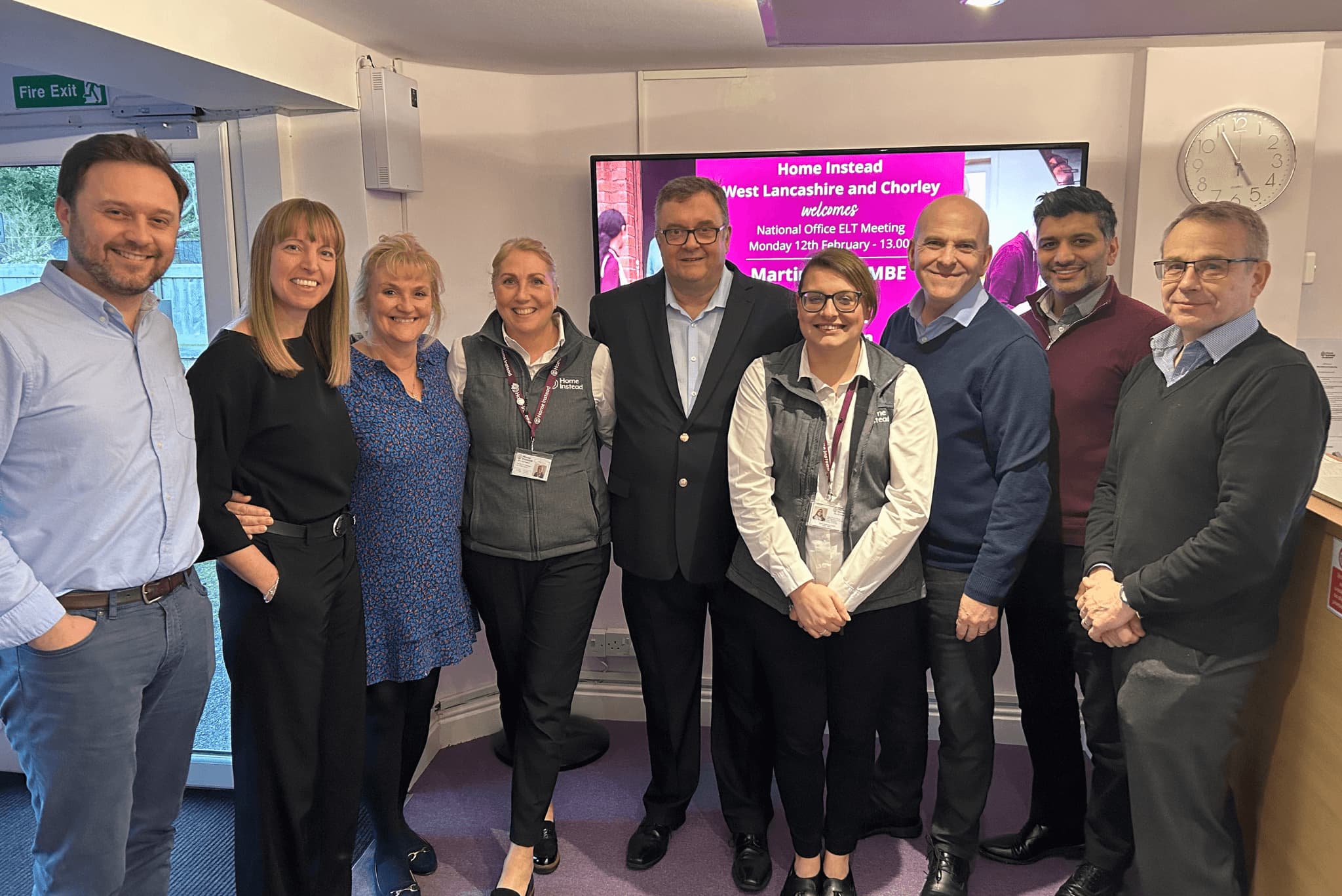 ELT Meeting at Home Instead West Lancashire & Chorley