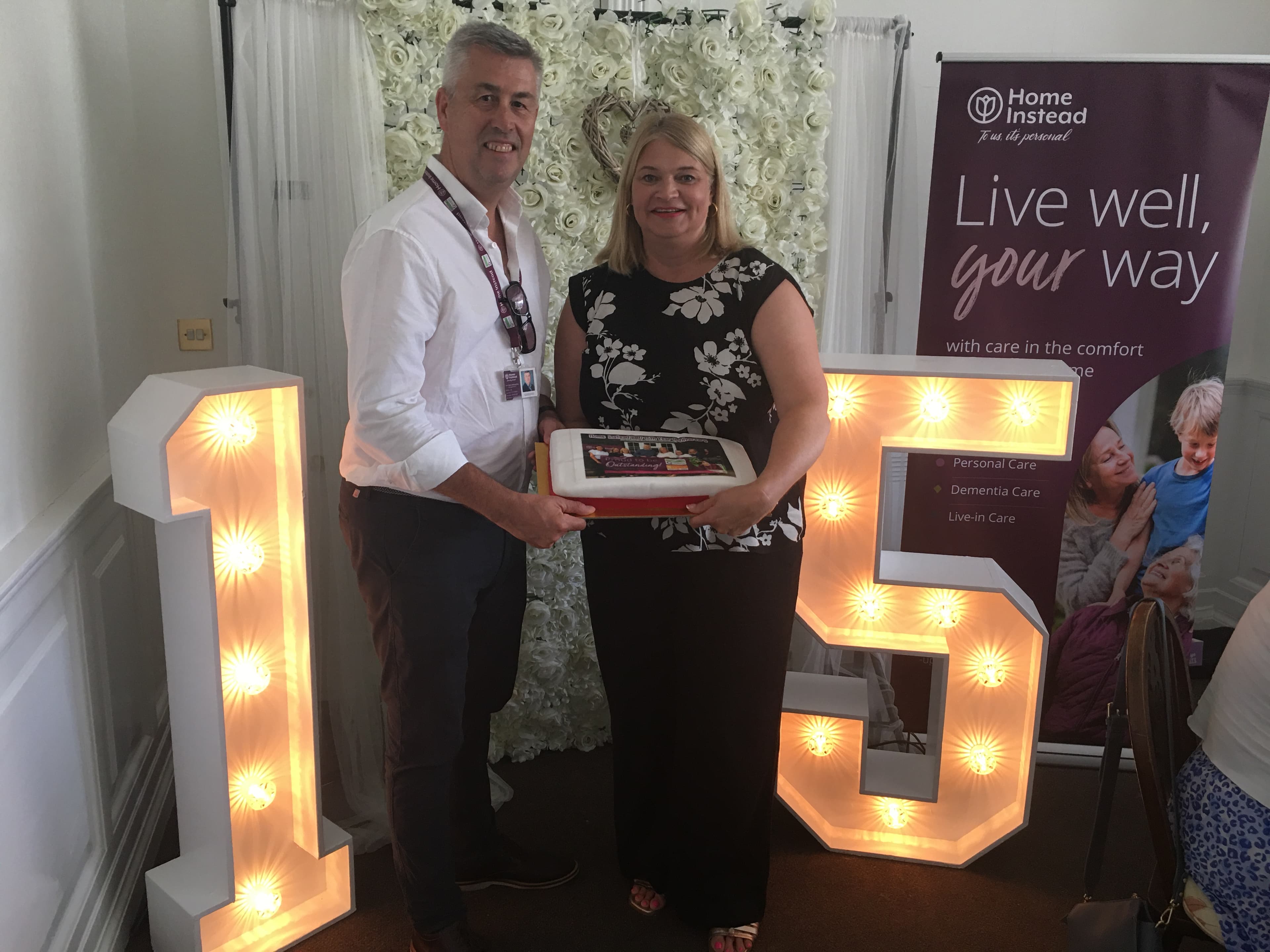 Home care company celebrates 15 Years !