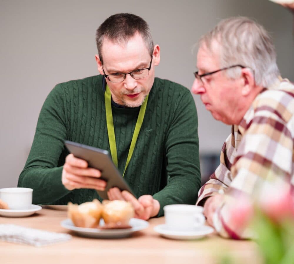 chatting-with-an-ipad
