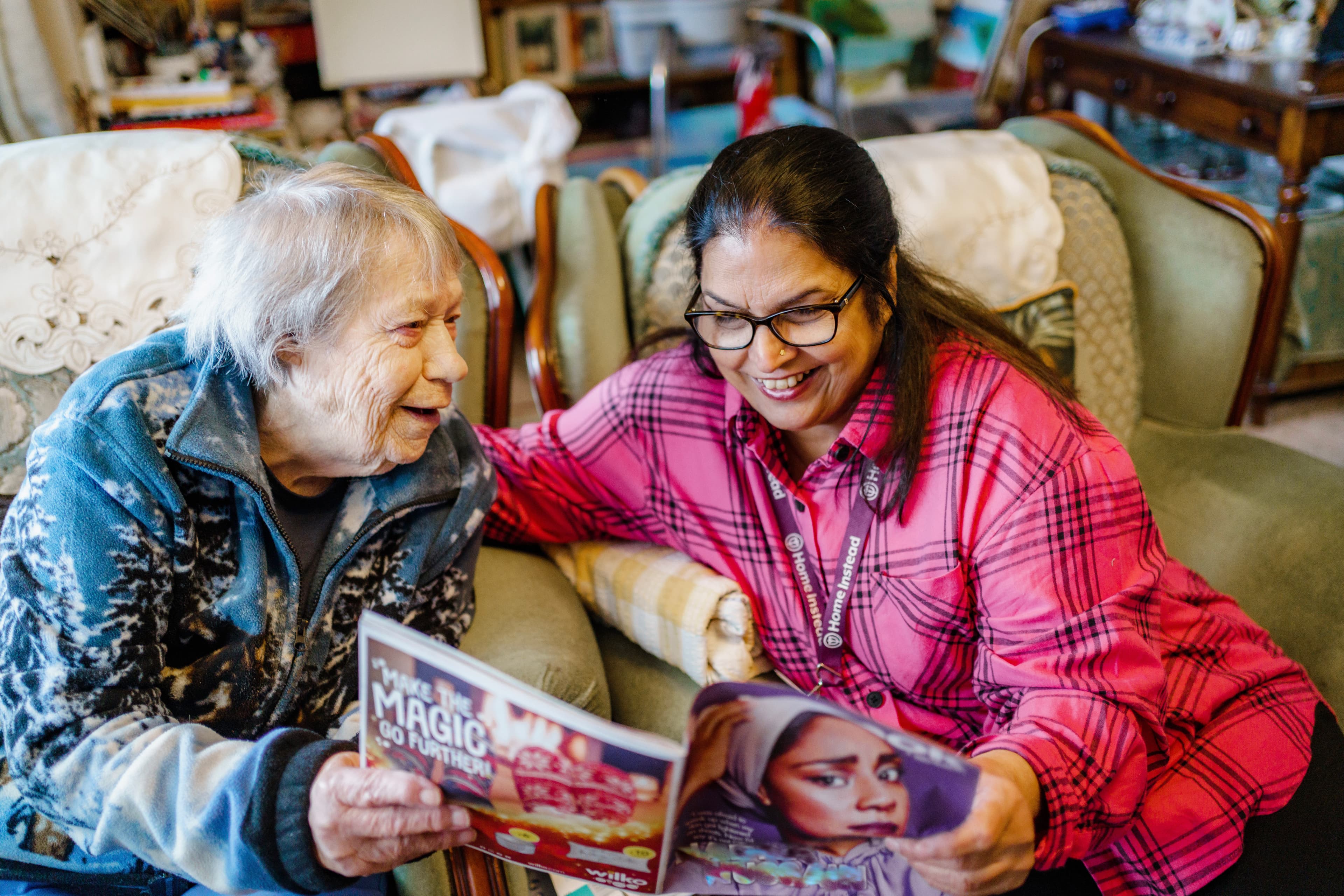 Care Professional and client - Home Instead