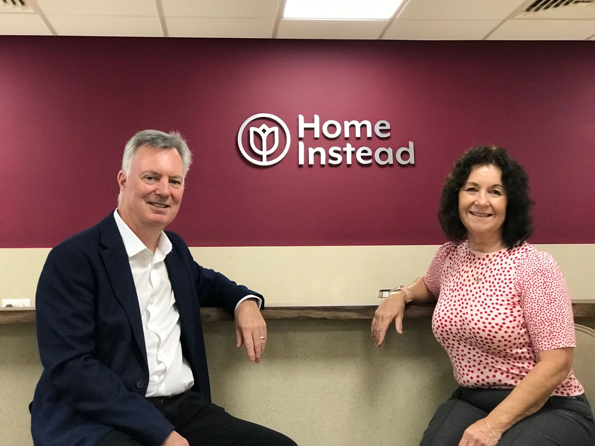 Mike and Catharine Chalton of Home Instead Chester