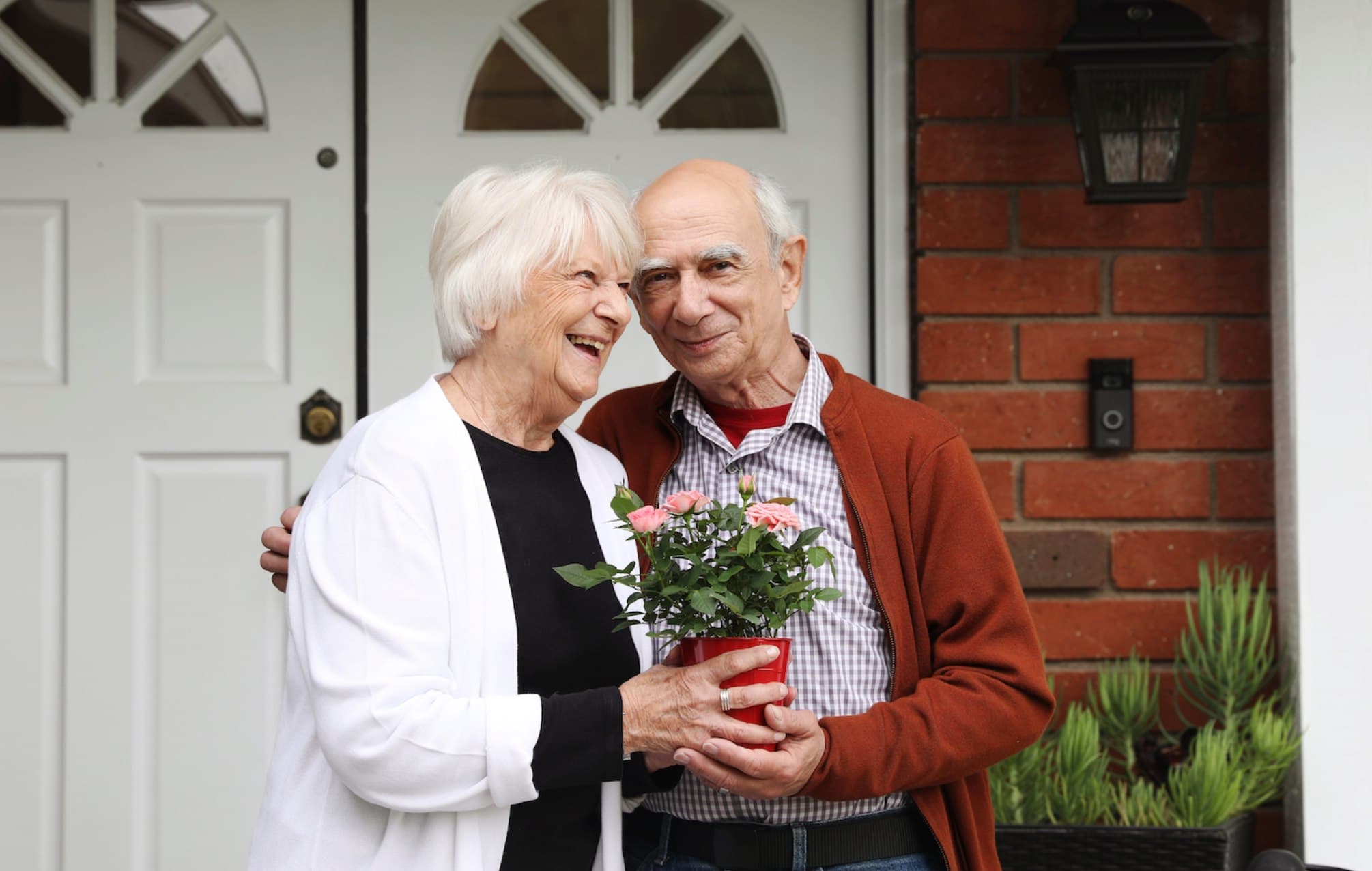 elderly couple