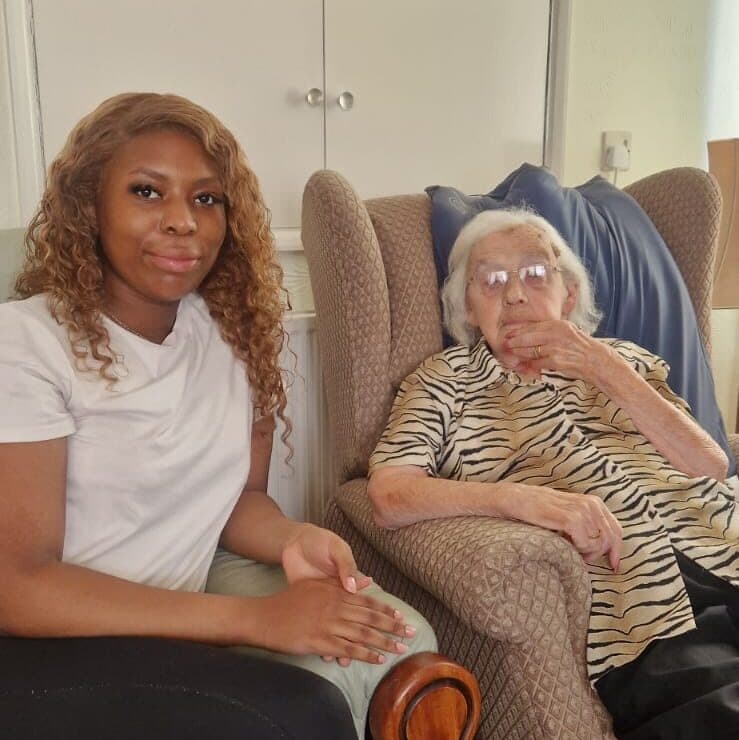 Laughter, Tea, and Care: A Visit with Betty and Tinashe