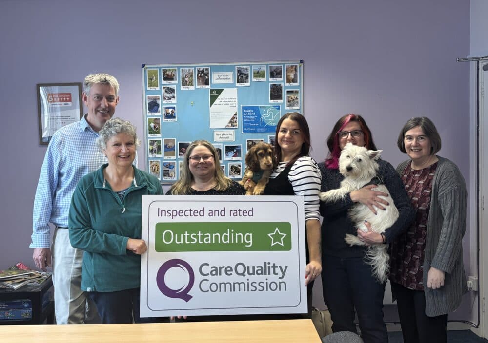 people with Outstanding rating from CQC