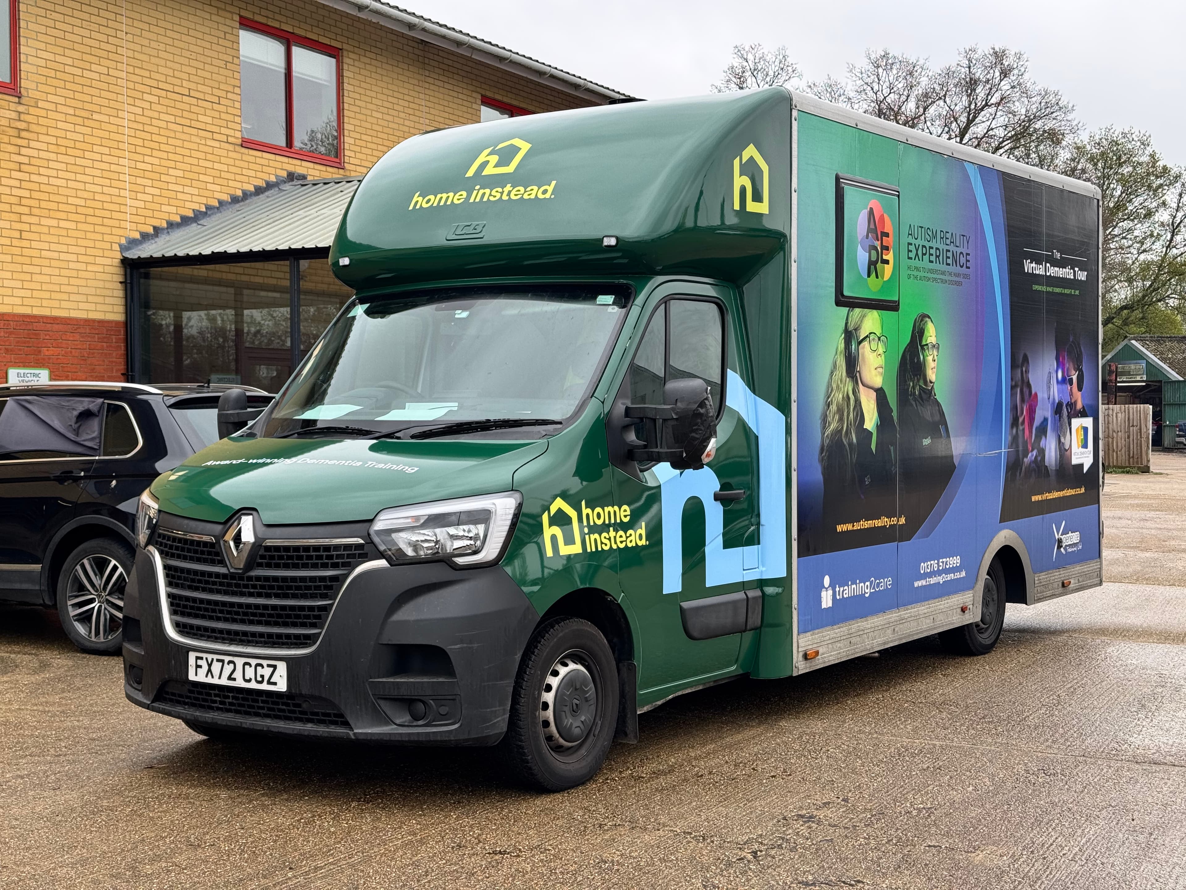 Home Instead Dementia Bus at the Cornwall Dementia Conference in Wadebridge on May 15th